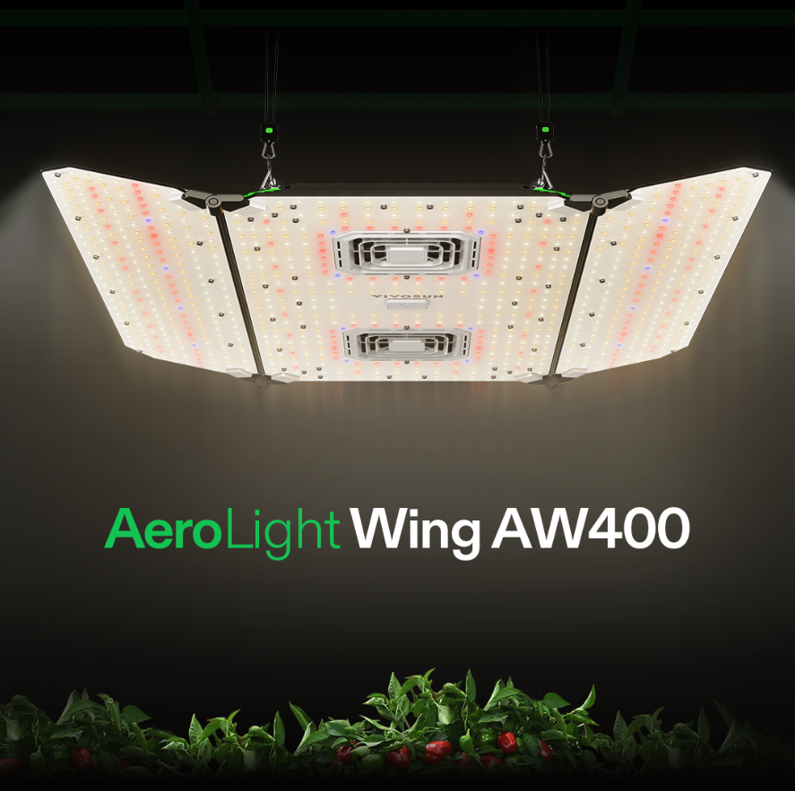 Vivosun AW400 Tunable Spectrum LED Grow Light Review by MIGRO: In-Depth Analysis and Performance Insights
