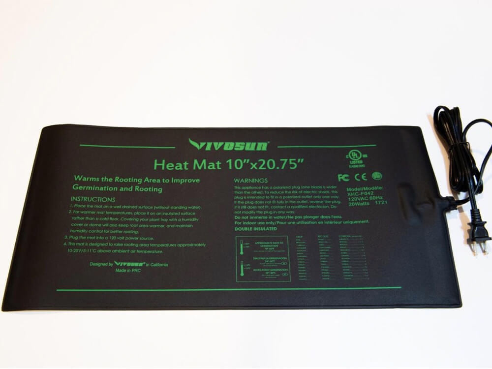 Germination and Cloning with VIVOSUN Heat Mat