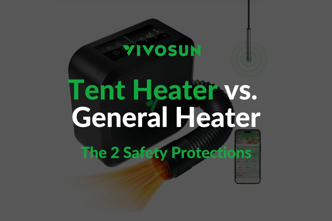 The Smart and Safe Tent Heater for Winter Growing: 5 Essential Winter Growing Tips