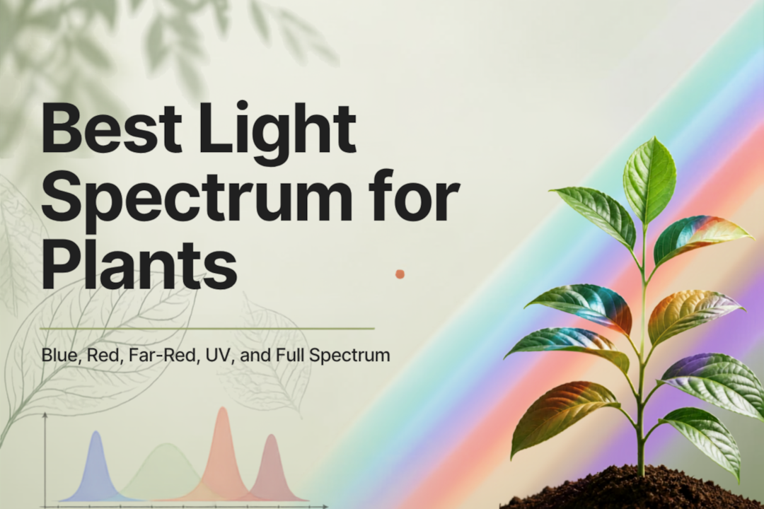 Best Light Spectrum for Plants: Blue, Red, Far-Red, UV, and Full Spectrum Explained