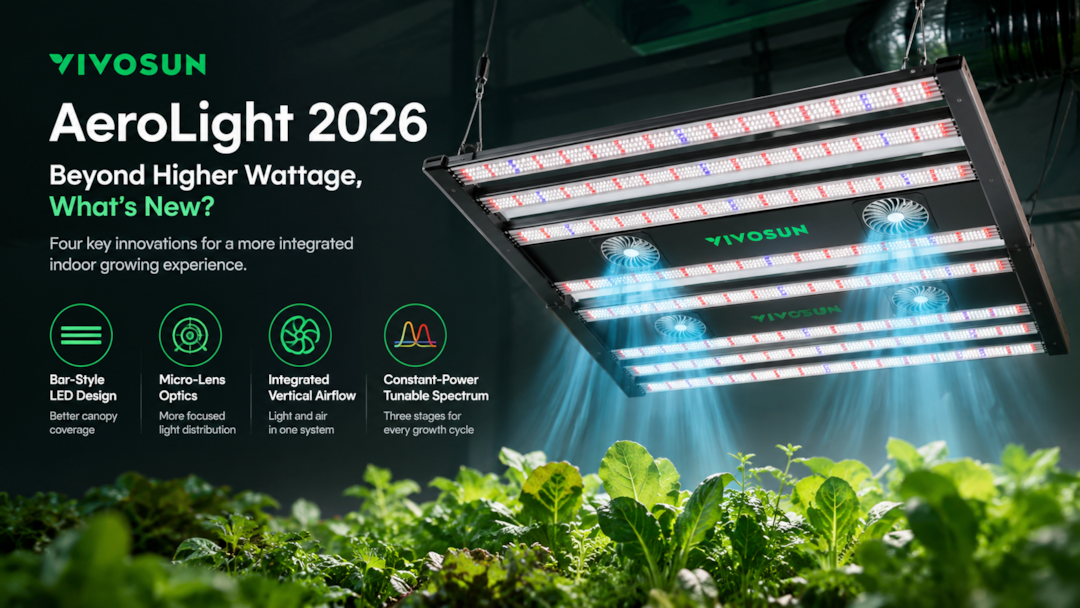 VIVOSUN AeroLight 2026: Beyond Higher Wattage, What’s New?