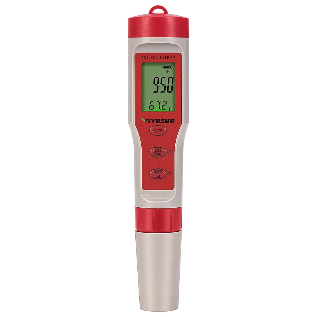 VIVOSUN PH Meter 4-in-1 Function Water Quality Tester