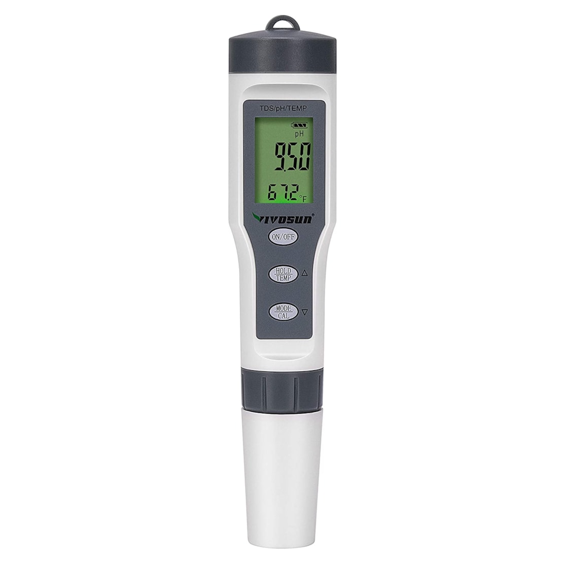VIVOSUN pH Meter 3-in-1 Function Water Quality Tester