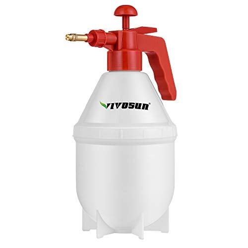 VIVOSUN 0.4 Gallon Handheld Garden Pump Sprayer (1.5L Red)