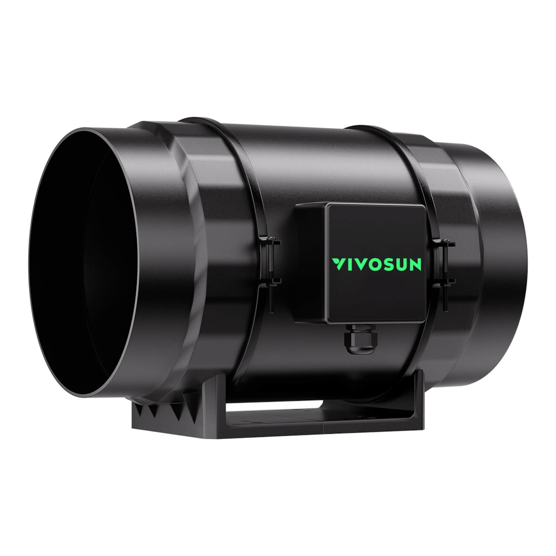 AeroZesh S8 Inline Fan 8″, PWM-Controlled EC Fan for Grow Tent Ventilation