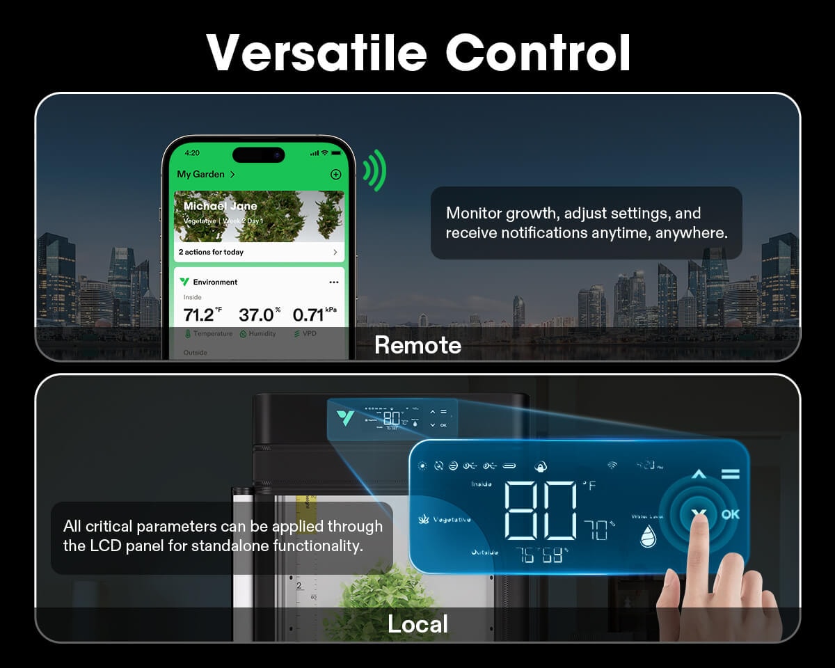 VIVOSUN VGrow: 室内栽培を革新するスマートグロウボックス VGrowスマートグローボックス | VIVOSUNのオールインワン屋内