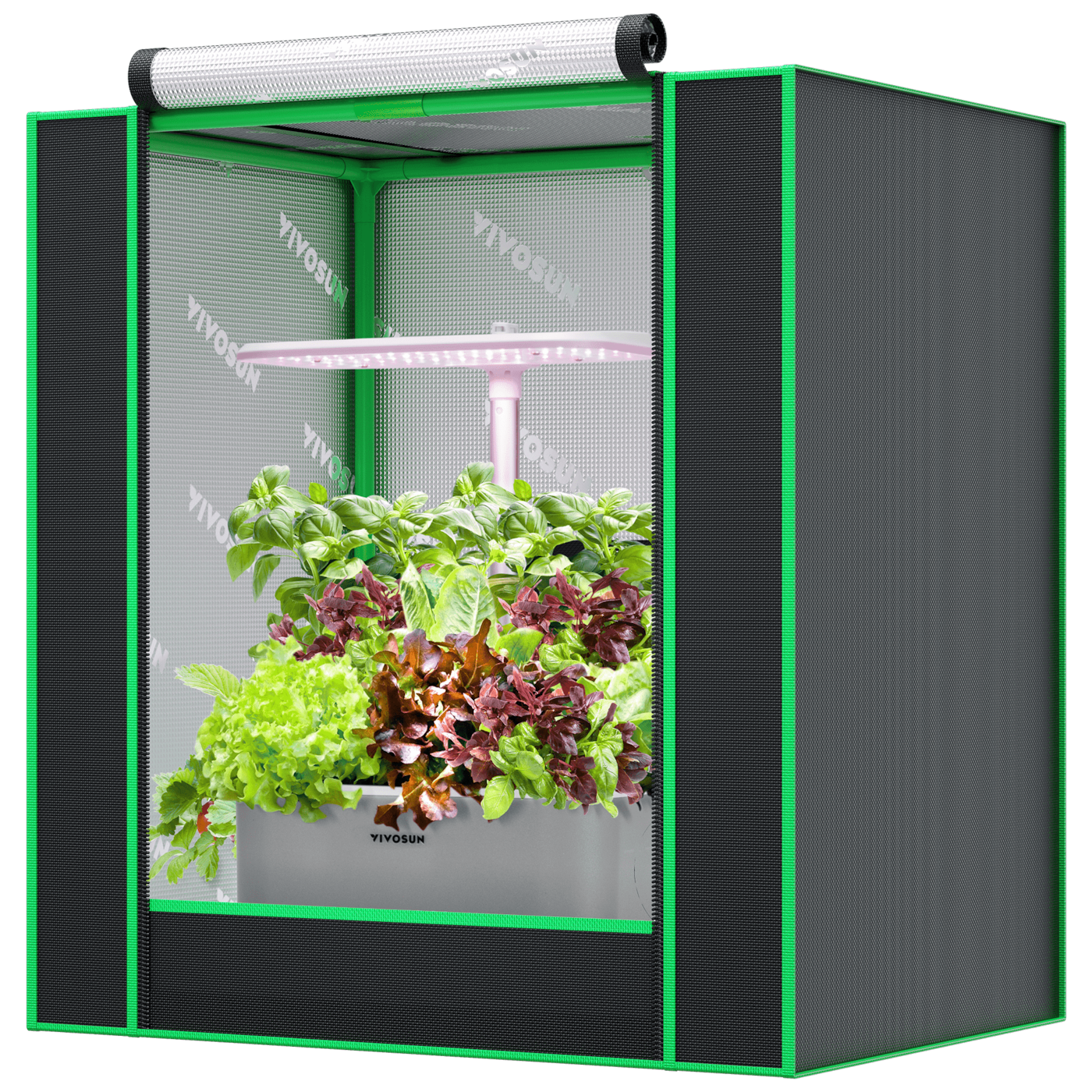 Grow Tent, 1 Plant Use, 14″ x 20″ x 21″, For Aerogarden, Hydroponics Growing System