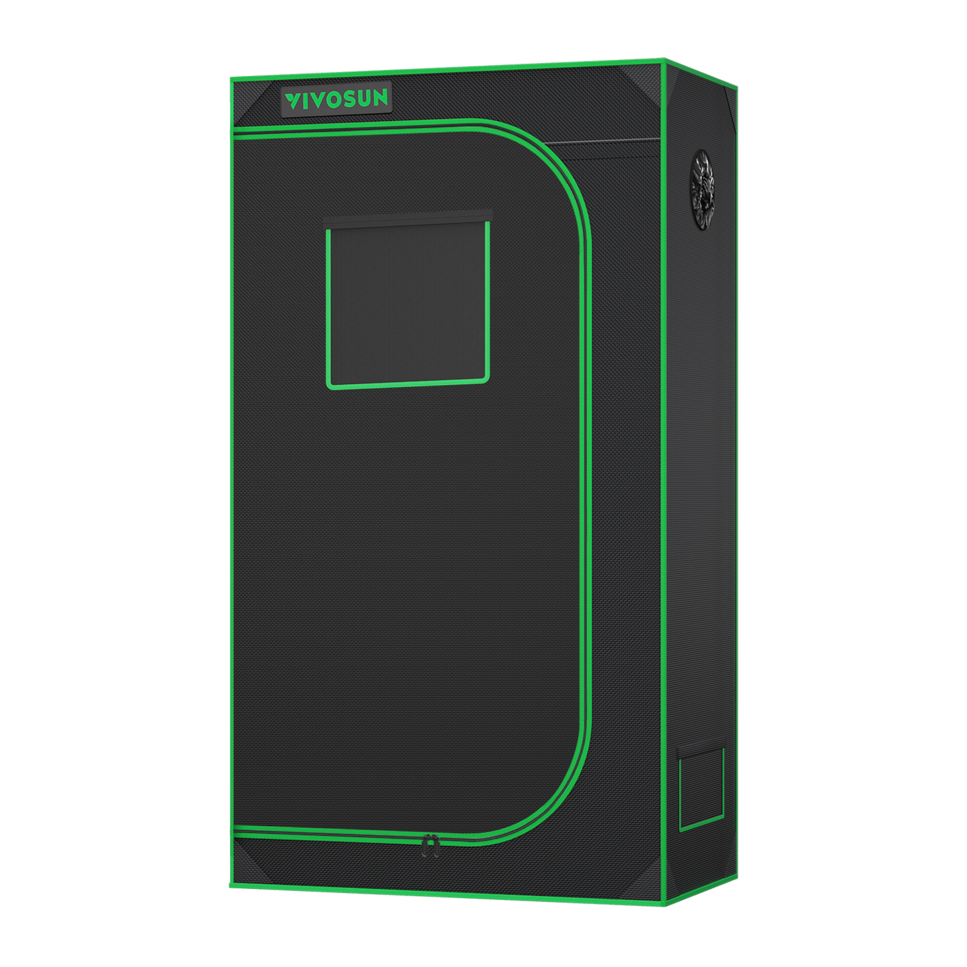 Growbox 90x50x160cm S326, für 1-2 Pflanzen, 600D lichtdichtes Oxford-Gewebe, für den Indoor-Pflanzenanbau