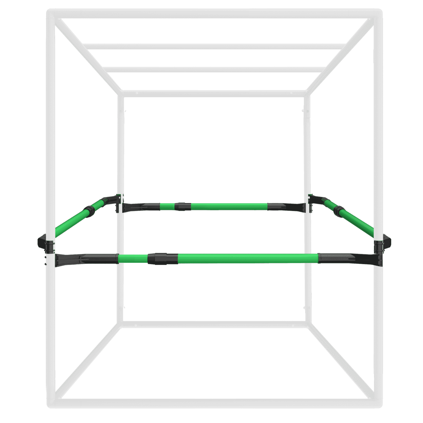 Grow Tent High CFM Kit, Suitable for 2’×2’, 2.3’×2.3’, 2.7’×2.7’, and 3’×3’ Tents, 24"-36" Adjustable