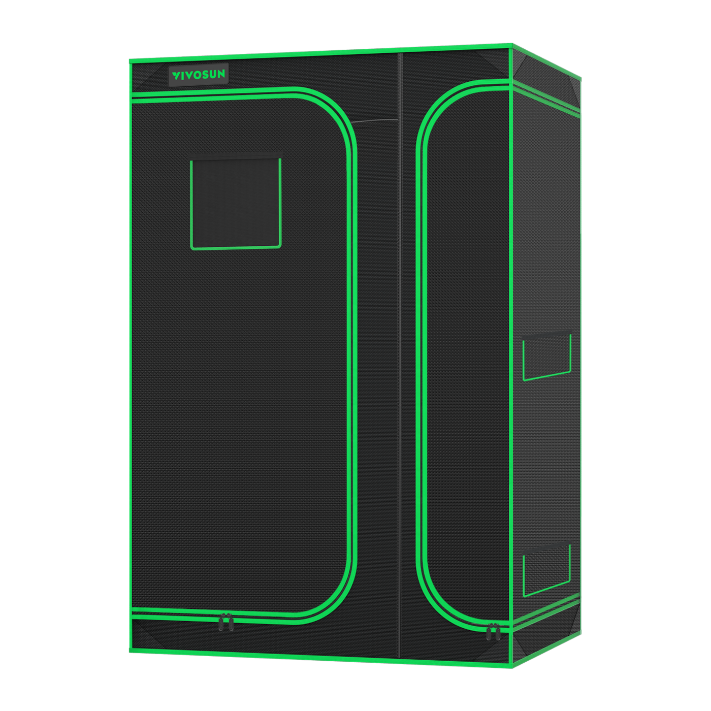 2-in-1 Grow Tent 4x5 D548, 6-8 Plants Use, with Multi-Chamber, 48″ x 60″ x 80″, For Indoor Plants Growing