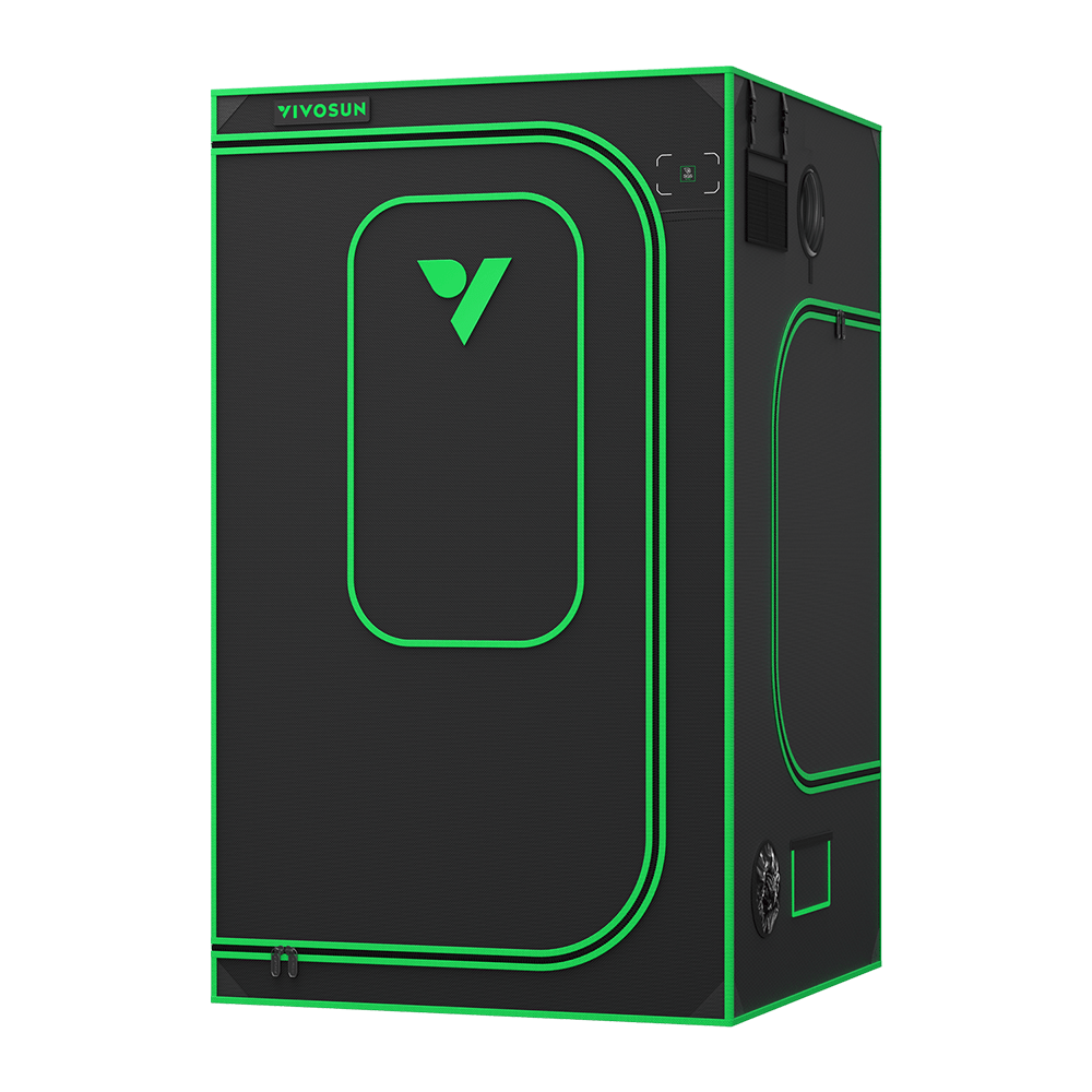 Growbox Pro 120x120x200cm P448, für 4-8 Pflanzen, großes Frontfenster, für den Indoor-Pflanzenanbau