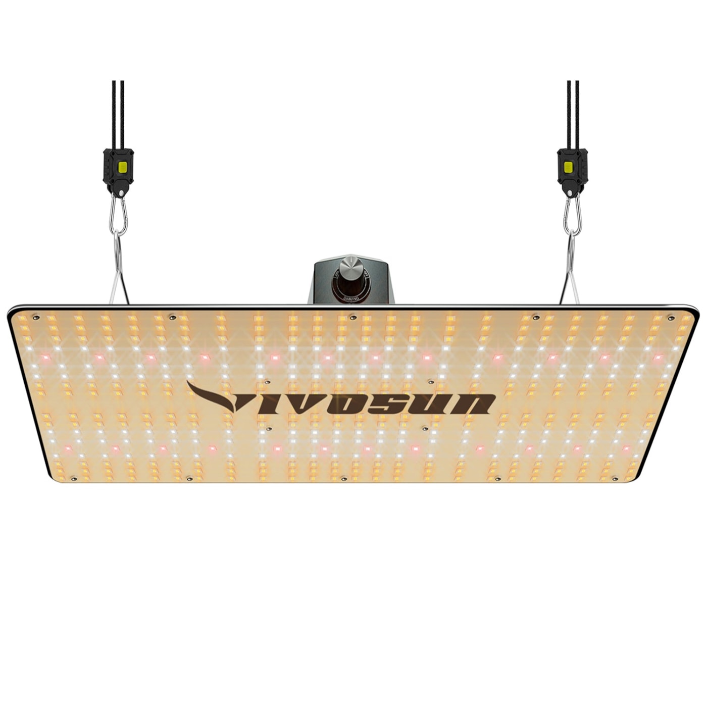 VS2000 Vollspektrum LED Pflanzenlampe Lichtpanel 200W, hohe PPFD & geringe Wärmeentwicklung, 90 x 90cm Abdeckfläche