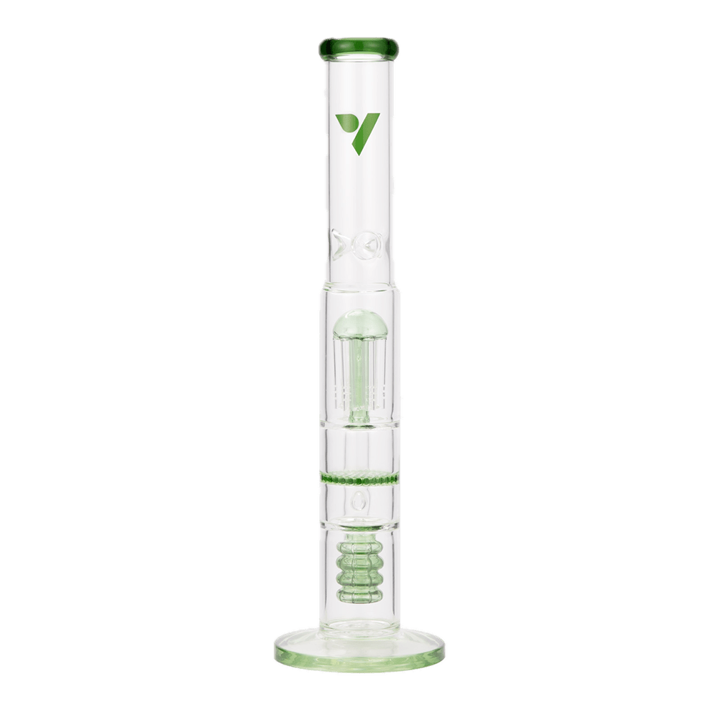 Bong - Cutting-edge Water Pipe with Triple Percs and Ice-Catcher