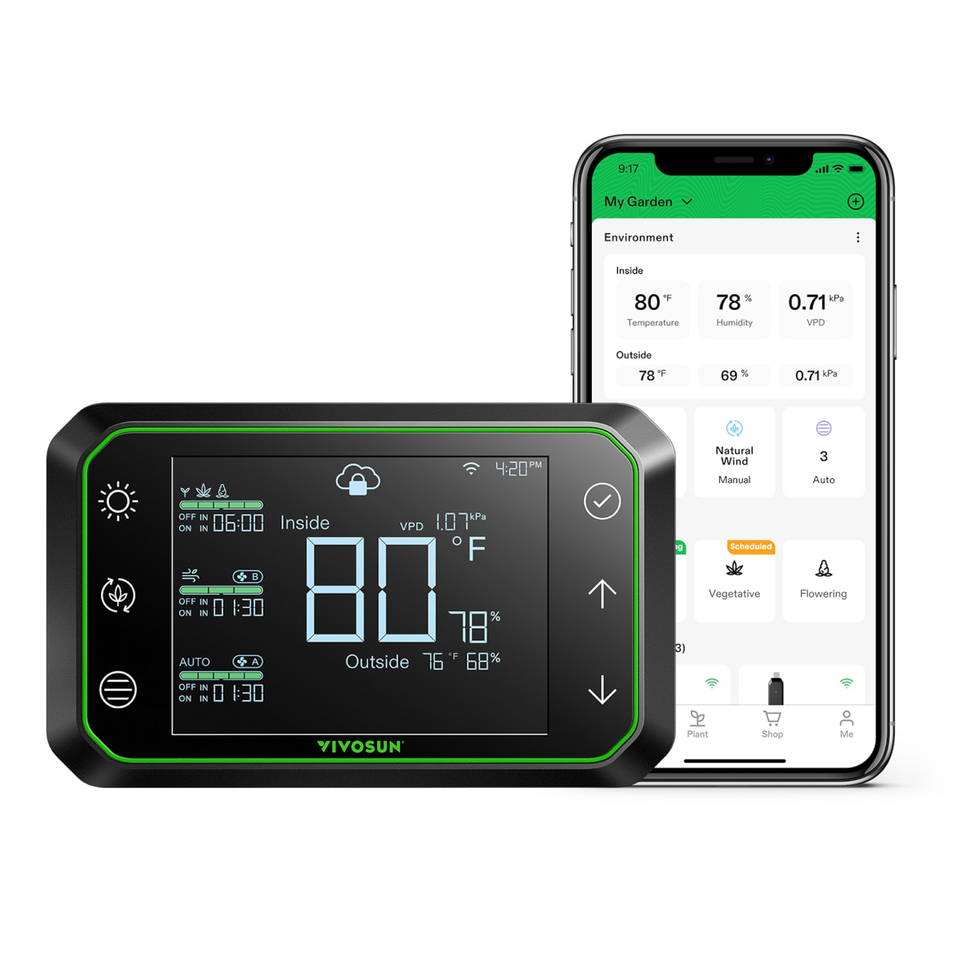 VIVOSUN GrowHub Controller Allinone Platform for Controlling