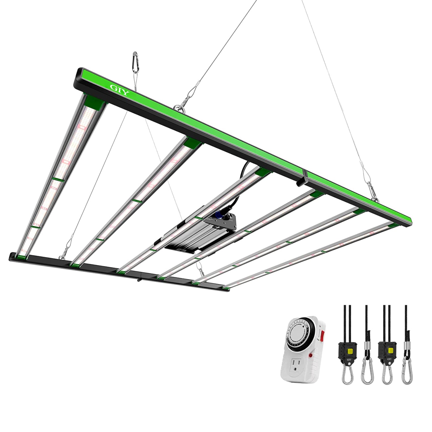GIY Foldable LED Grow Light for 4' x 4' / 5' x 5' Grow Tents