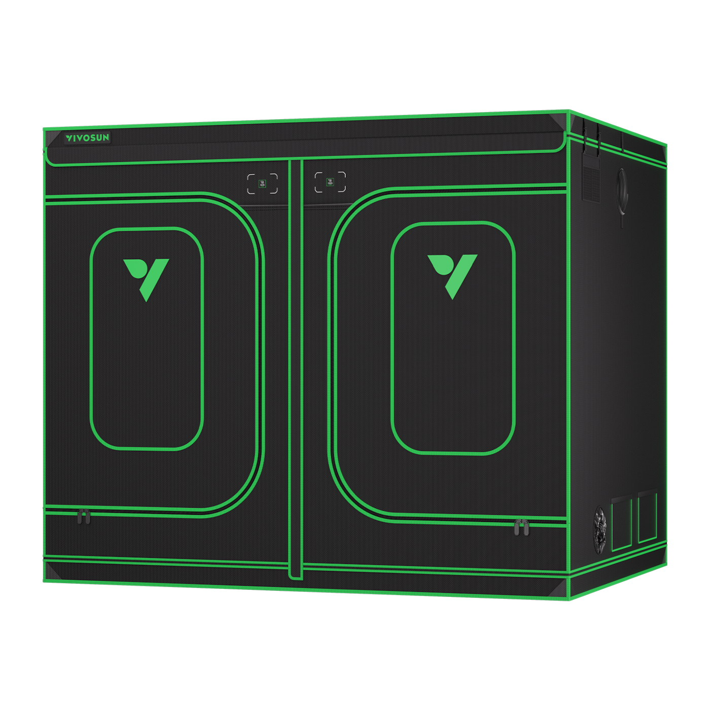 Grow Tent Pro 8x8 P888, 16-24 Plants Use, Large Front Window, 96″ x 96″ x 80″, For Indoor Plants Growing