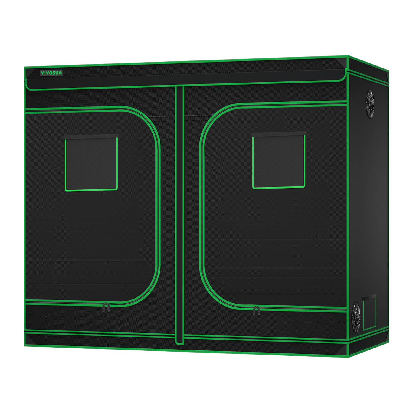 Grow Tent 5x10 S105, 12-20 Plants Use, 600D Light-proof Oxford, 60″ x 120″ x 80″, For Indoor Plants Growing