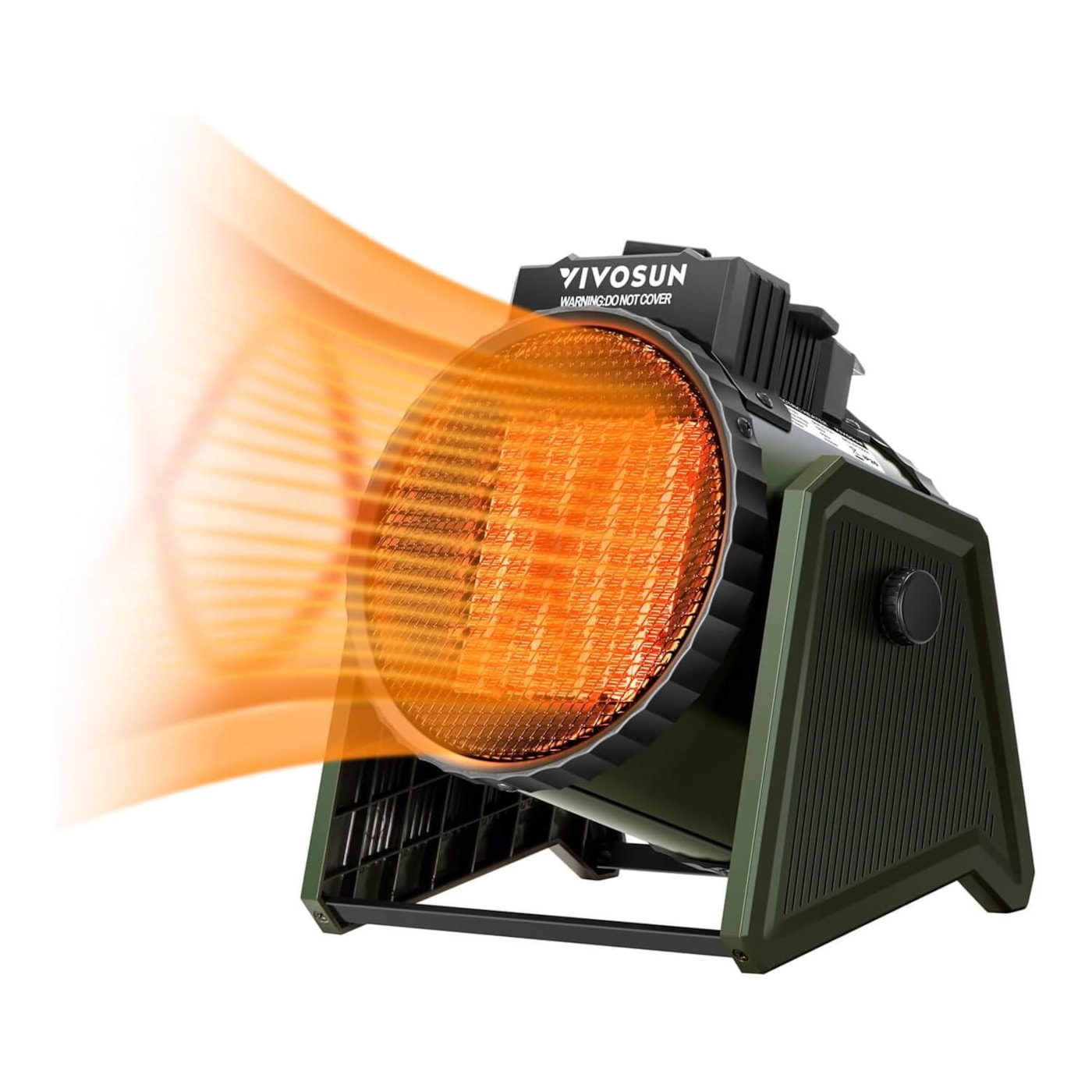 Greenhouse Heater, 1500W/750W Electric Heater