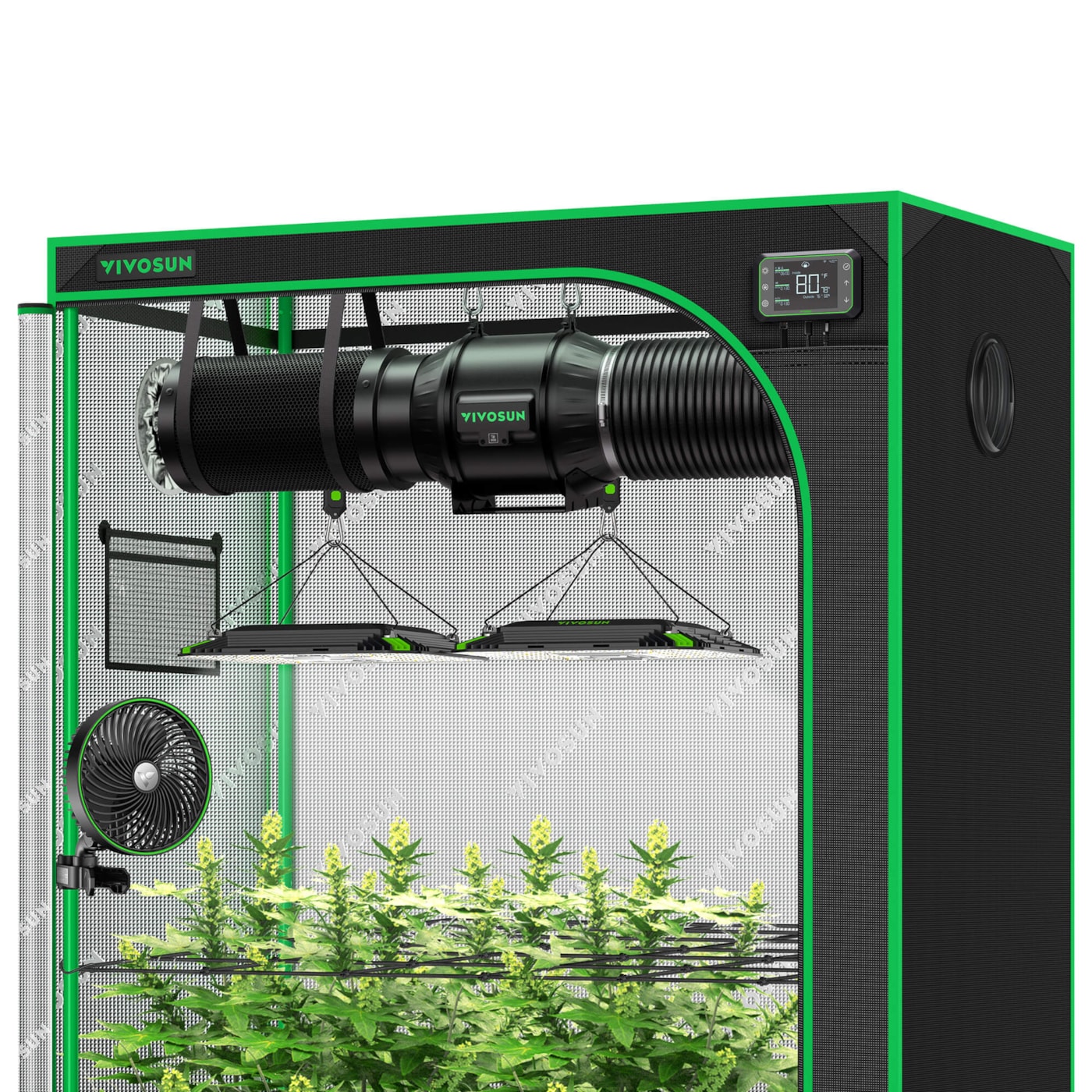 Smart Grow Tent Kit Giy Sgs Pro X Plant Complete System With Wifi E A Controller X