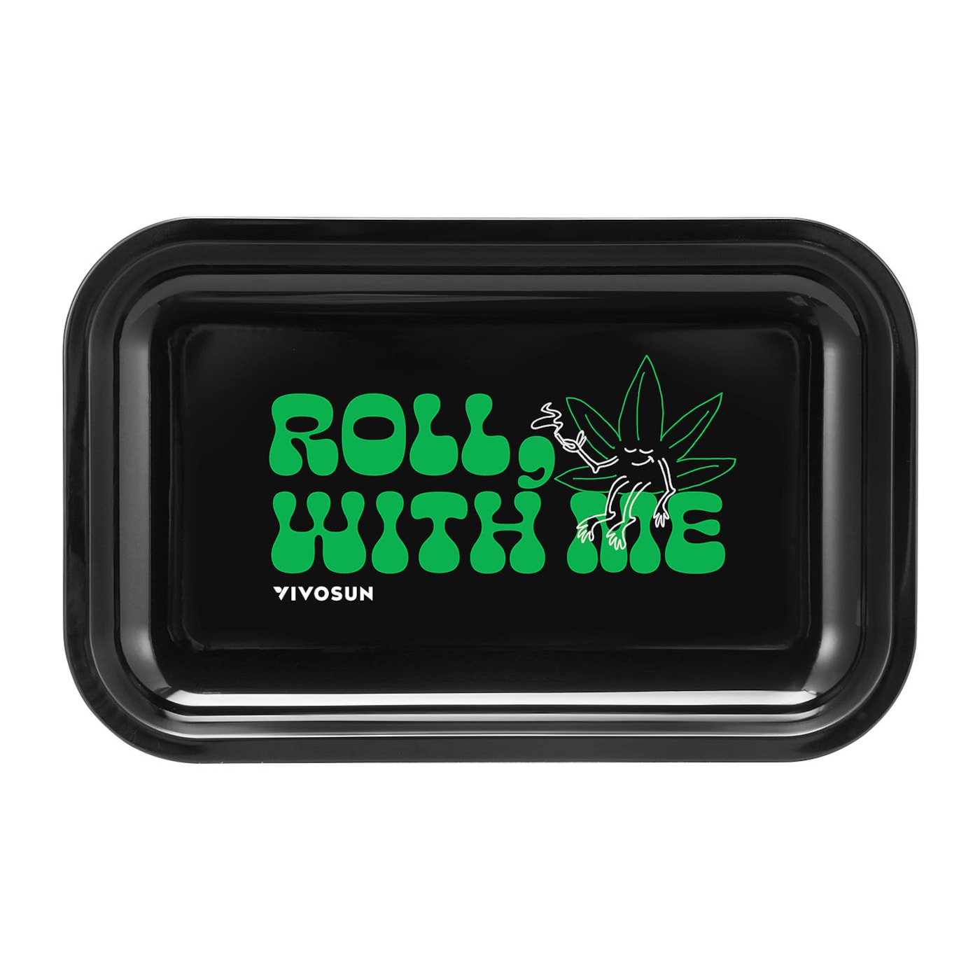 Vivosun Rolling Tray, Black