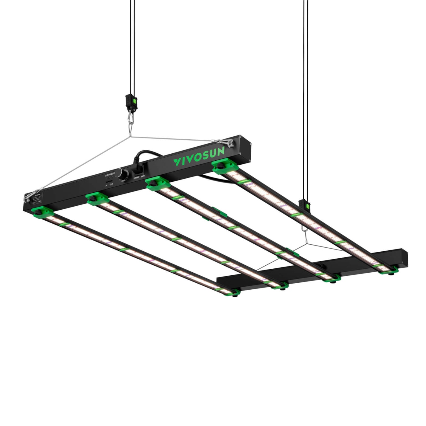 VIVOSUN VSFD4500 LED Grow Light, 450W Detachable LED Grow Lamp