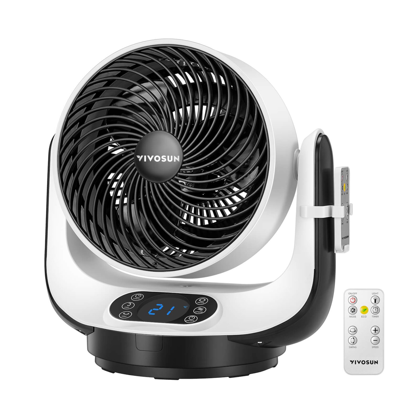 GrowHub Remote Control Air Circulator Fan