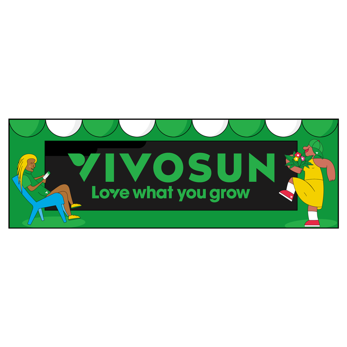 Vivosun Illustration Designed Banner