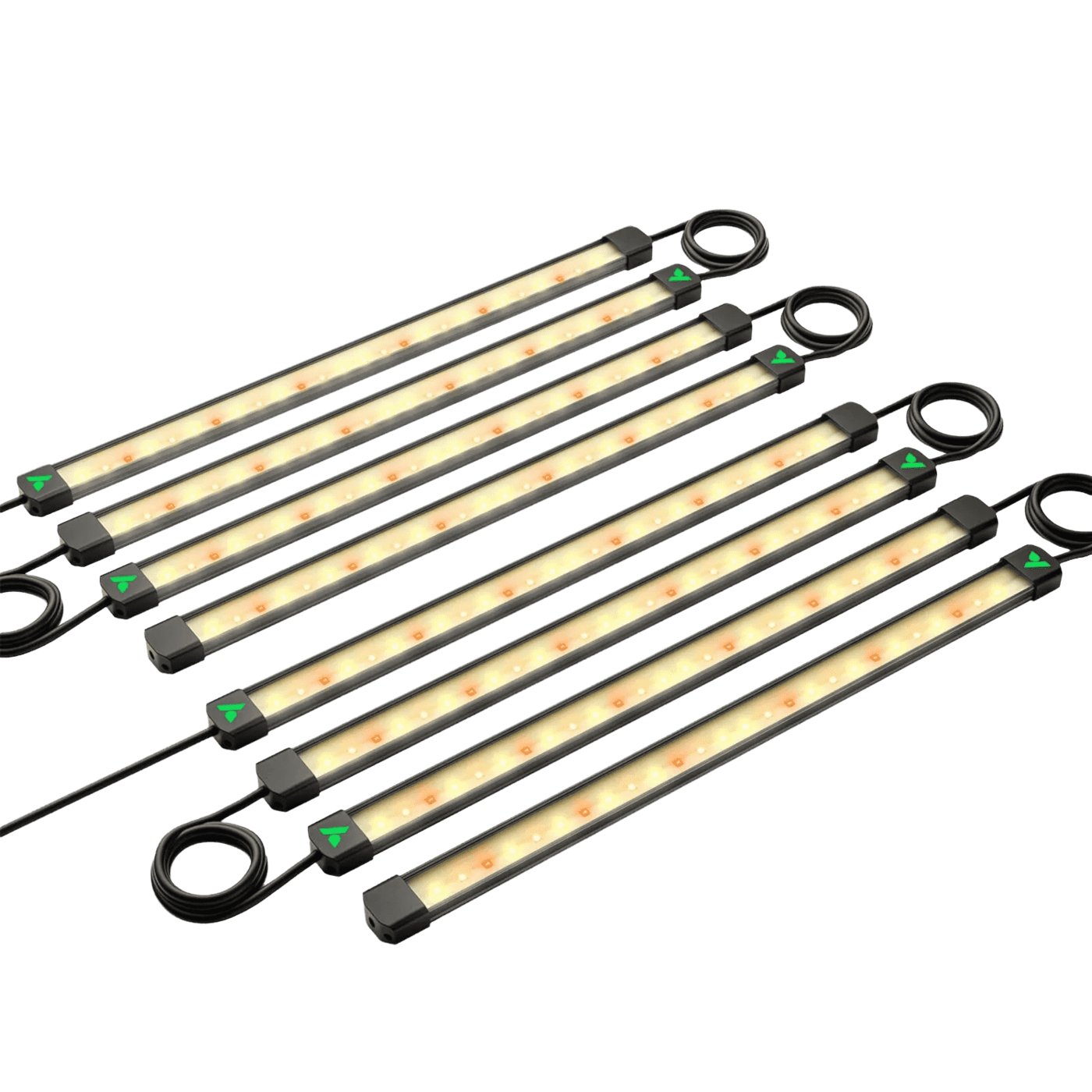LumaRay Side Lights (8-Bar), Full Spectrum LED Bar Lights, SGS Compatible
