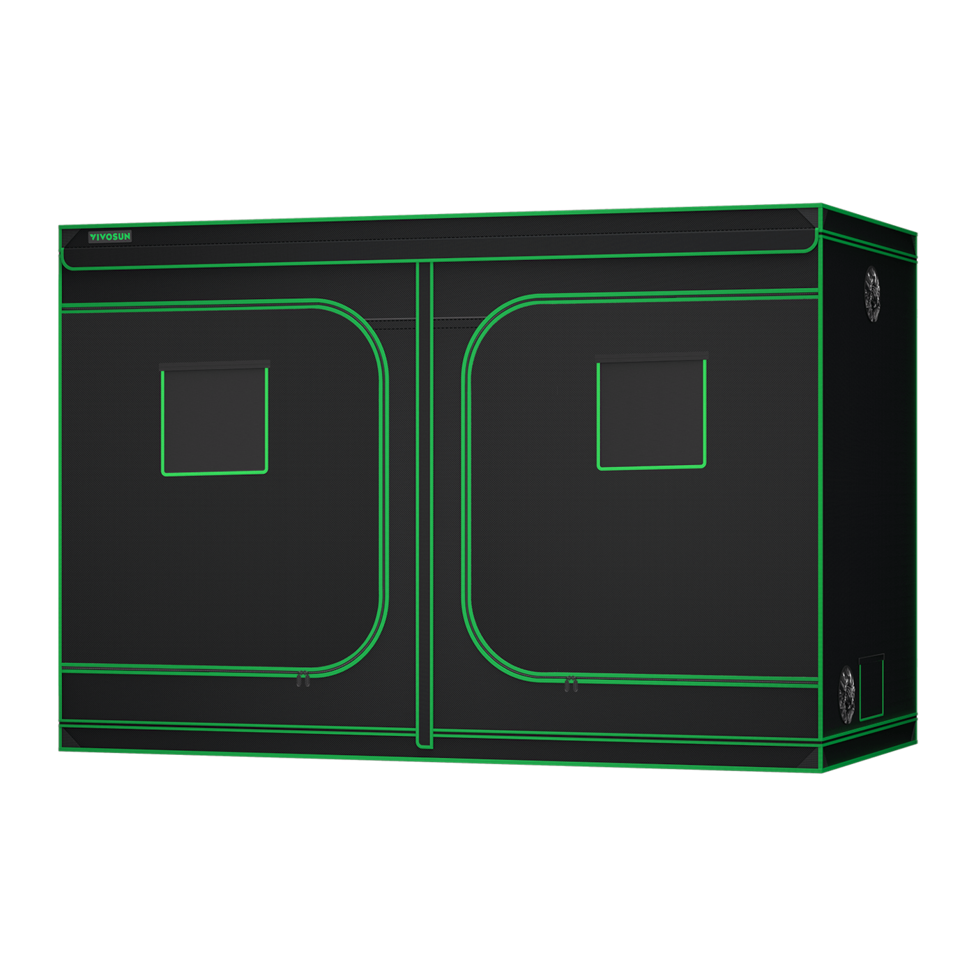 Grow Tent 5x10 S105, 12-20 Plants Use, 600D Light-proof Oxford, 60″ x 120″ x 80″, For Indoor Plants Growing