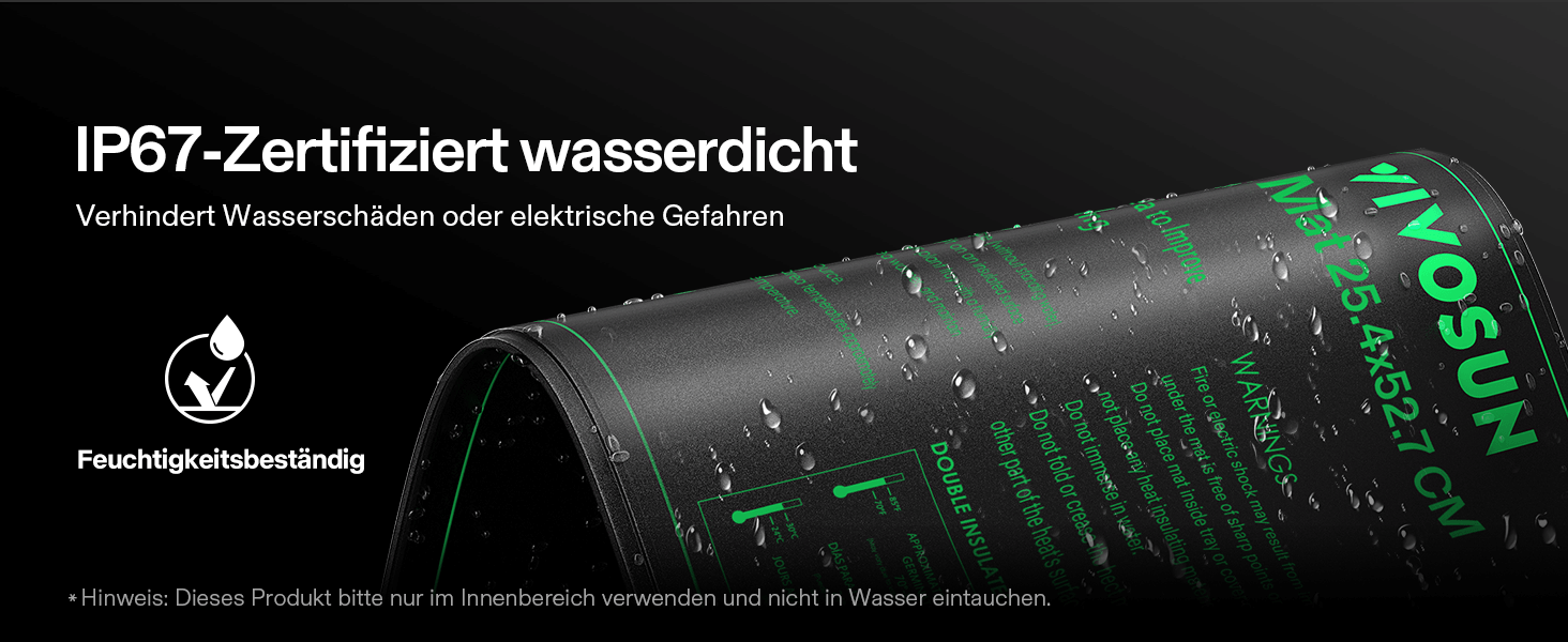 VIVOSUN Geschützte Oberfläche sorgfältig verwenden