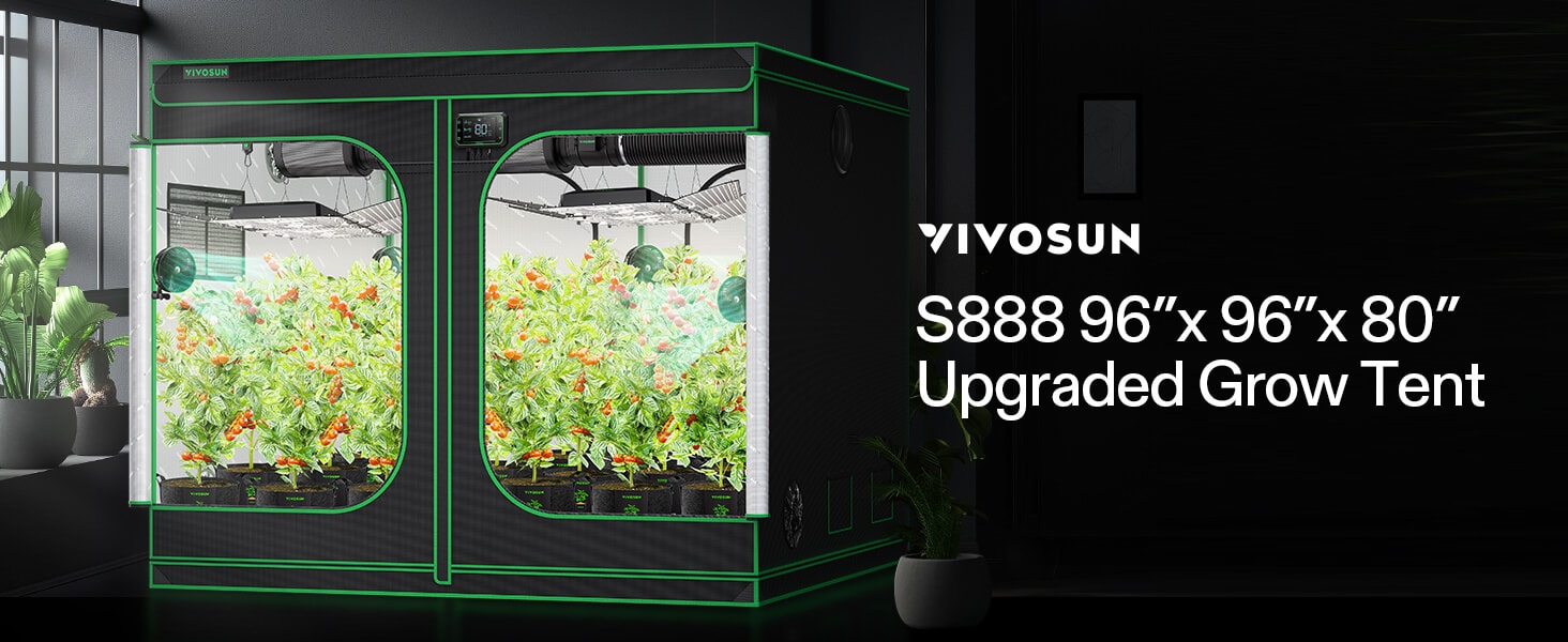 VIVOSUN Grow Tent S888 – 8x8 ft hero image