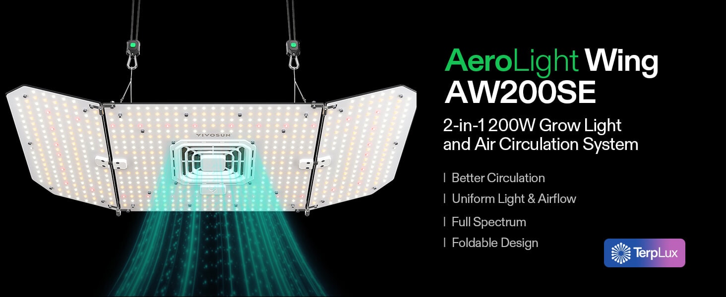 AeroLight Wing AW200SE 2 in 1 grow light