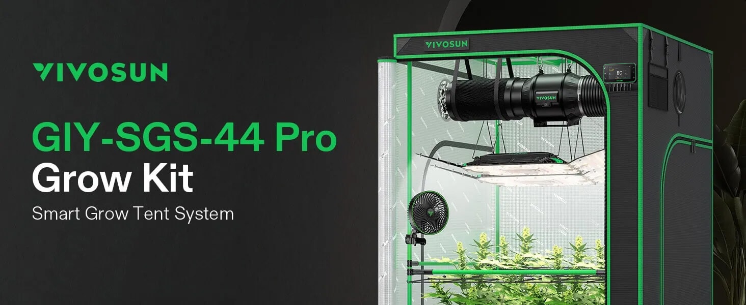 Vivosun Smart Grow Tent Kit GIY-SGS-44 Pro 4x4''