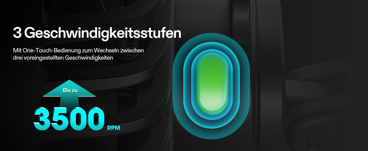 VIVOSUN AeroWave D4 smarter Clipventilatoren 100 mm (2er-Pack) – Produktdetail 5