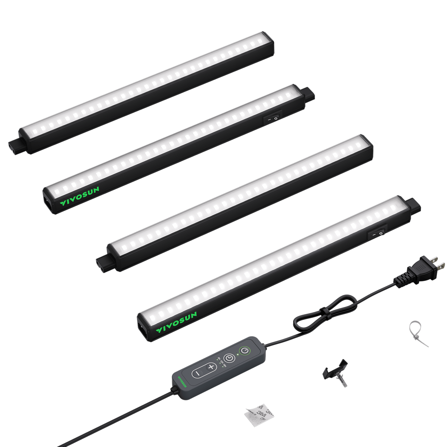 T5 Grow Lights for Indoor Plants, 5000K Full Spectrum 28W (4 x 7W), 1FT LED  Plant