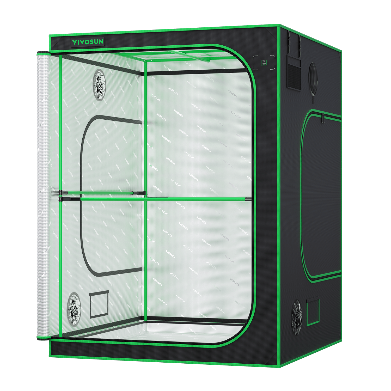 CLEARANCE | Grow Tent Pro 5x5 P558, 6-10 Plants Use, Large Front
