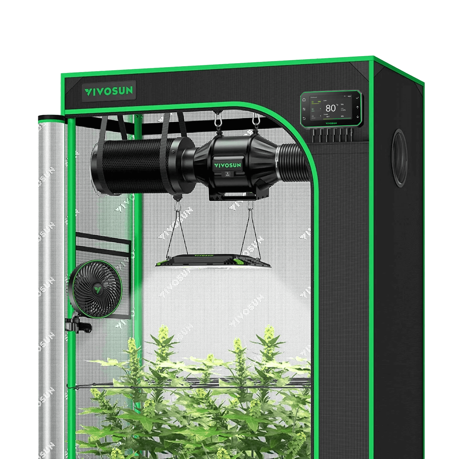 グロウテントセット　VIVOSUN Smart Grow Tent Kit GIY-SGS-32 2x3, 2-Plant Complete System, with