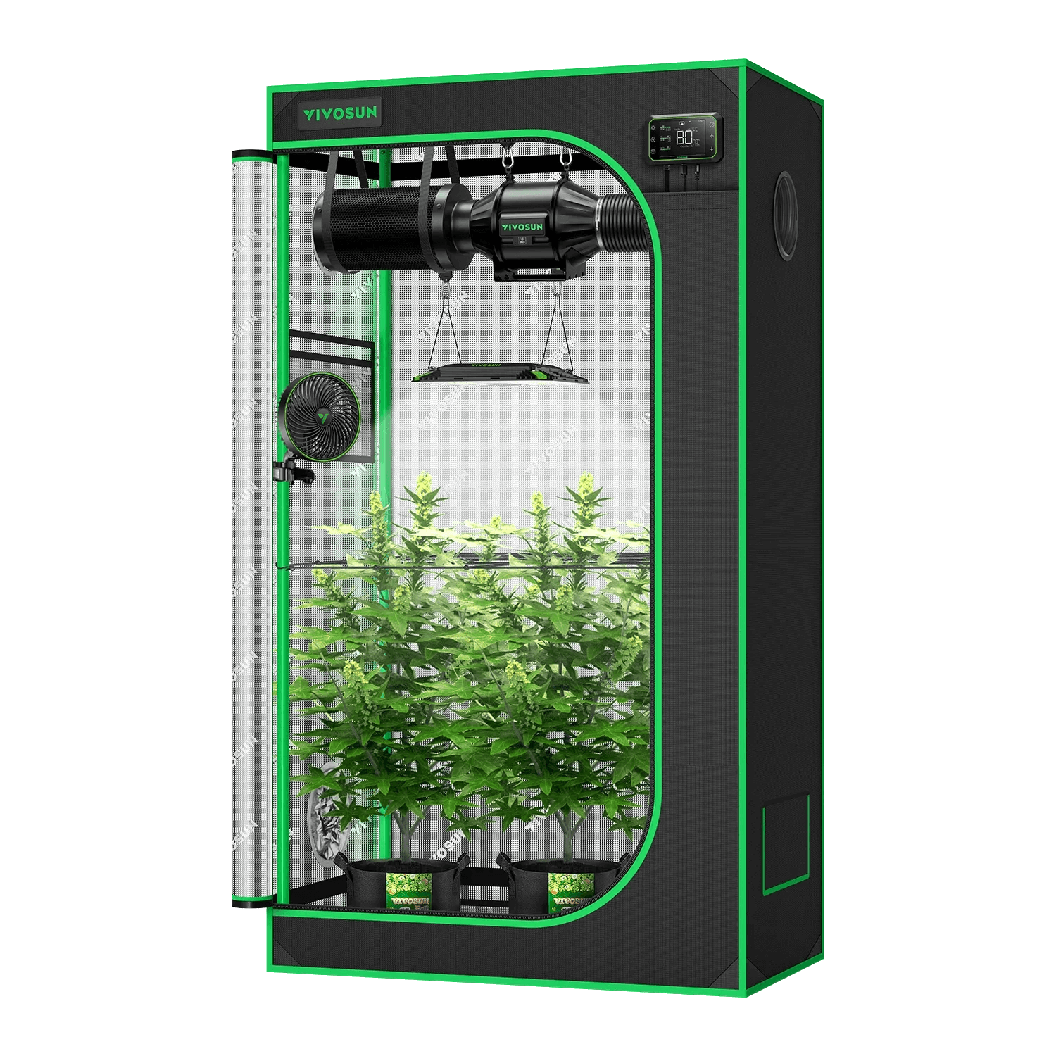 グロウテントセット VIVOSUN Smart Grow Tent Kit GIY-SGS-32 2x3, 2