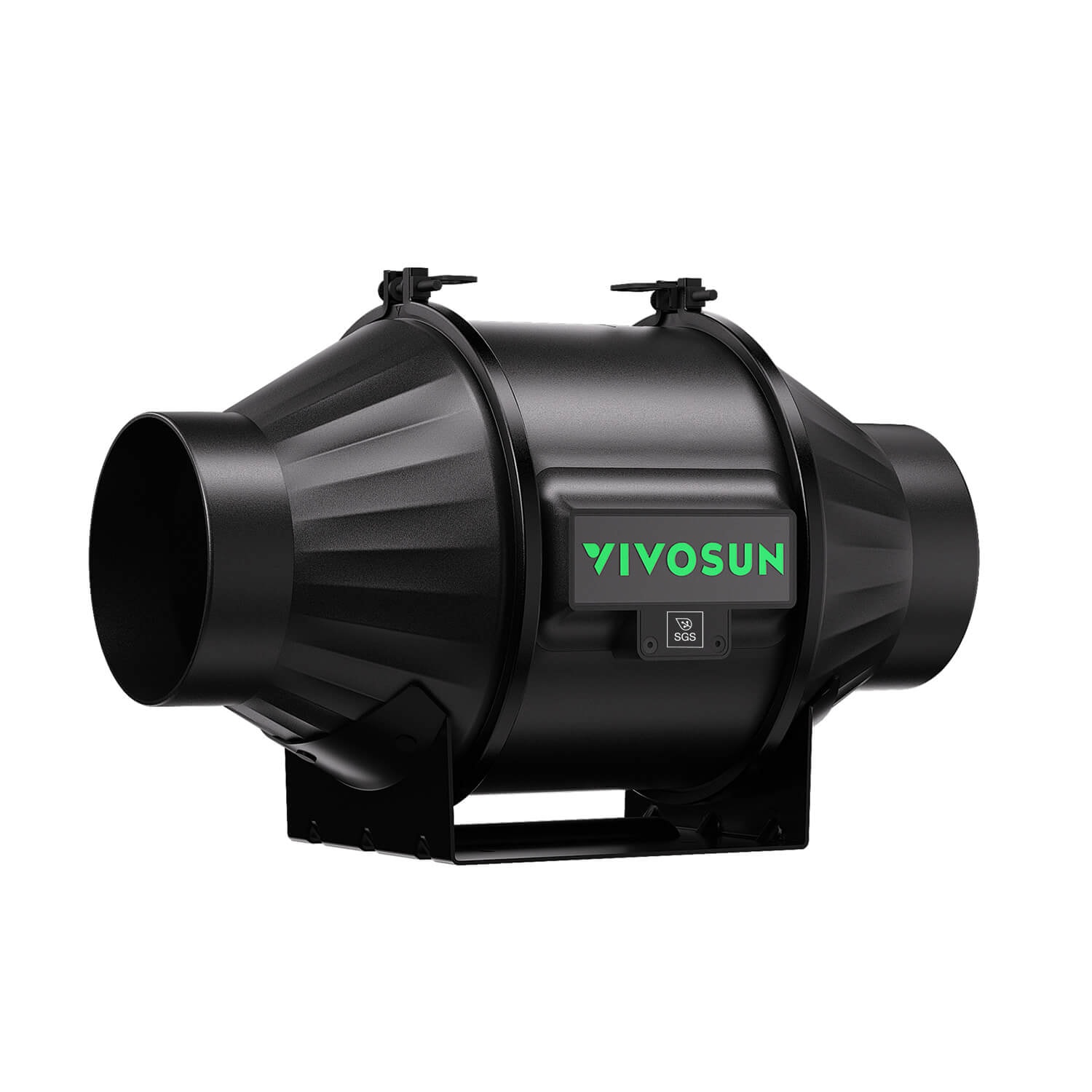 VIVOSUN AeroZesh T4 Inline Duct Fan Kit - 4" 210 CFM With Carbon Filter & 8' Ducting
