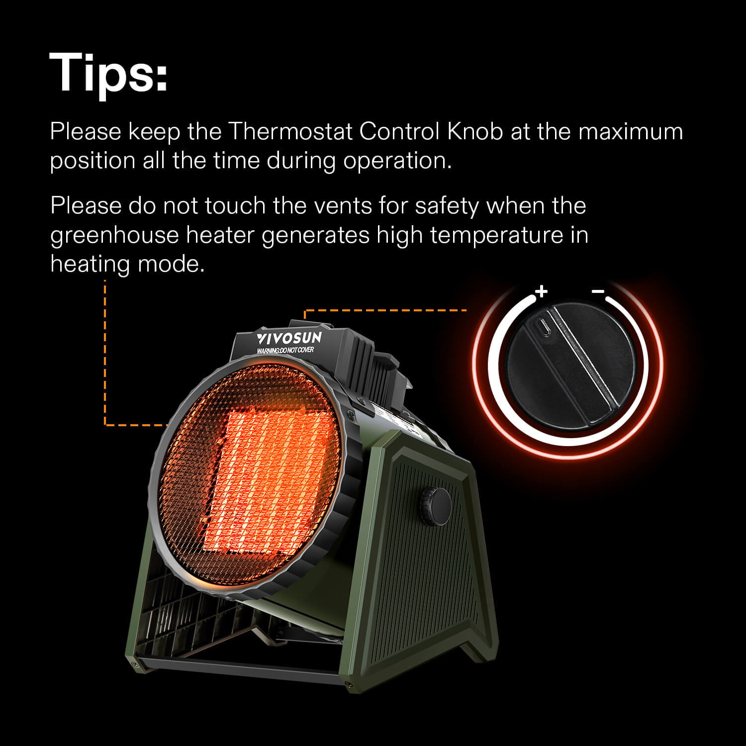 Greenhouse Fan Thermostat