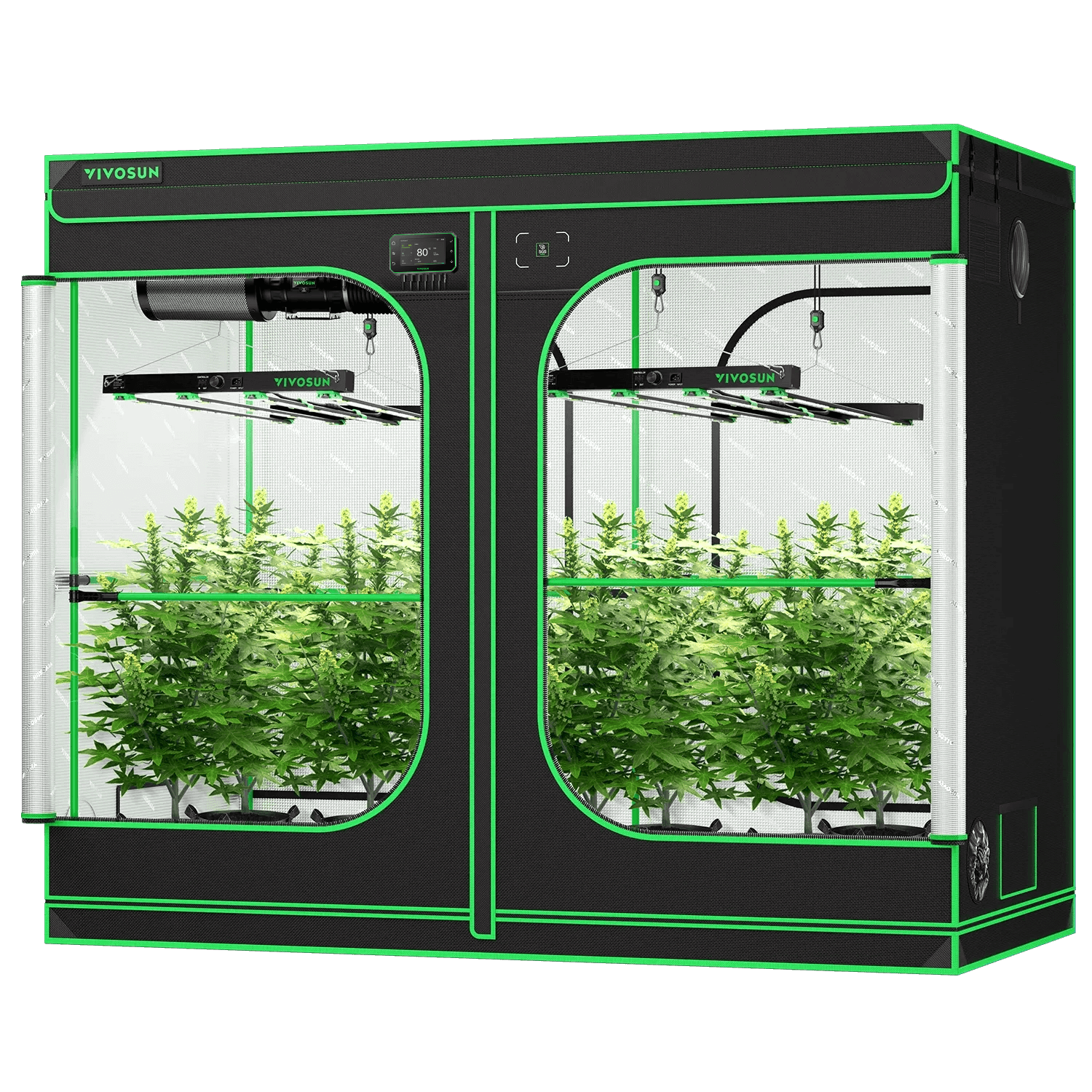 Smart Grow Tent Kit GIY-SGS-84 Pro 4x8, 8-Plant Complete System Smart Grow Tent Kit GIY-SGS-84 Pro 4x8, 8-Plant Complete System