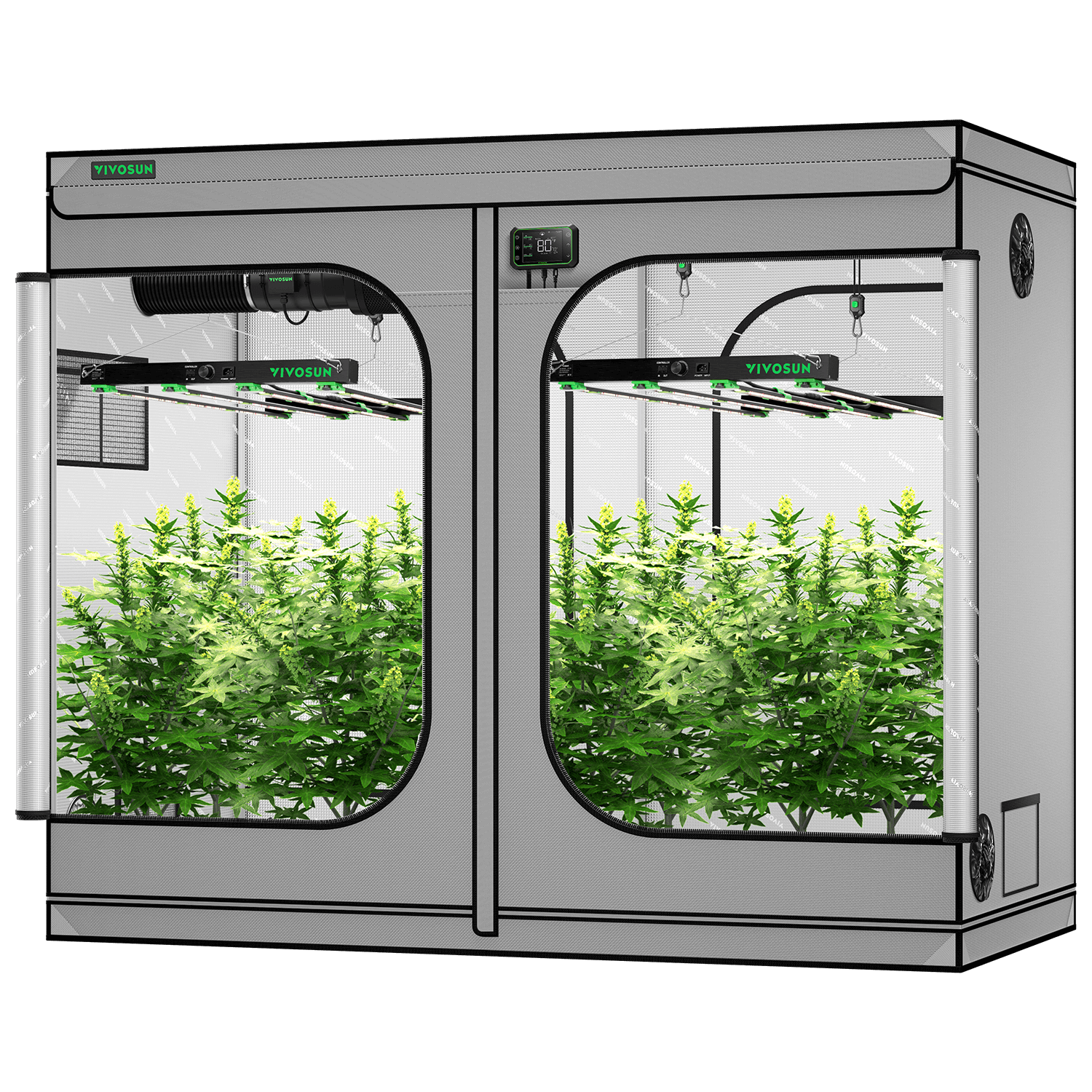 Smart Grow Tent Kit Giy Sgs G X Plant Complete System With Wifi E A Controller X W