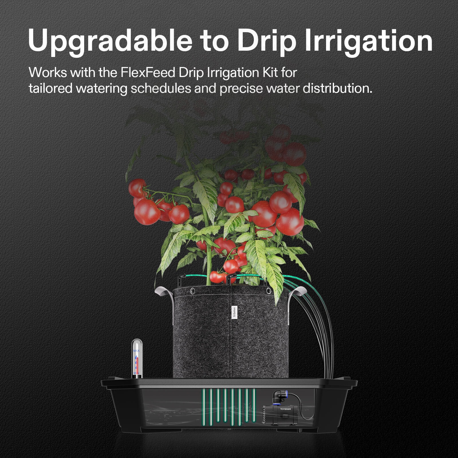 Autopot flexitank flexi-bag tanque de almacenamiento de agua de irrigación almac