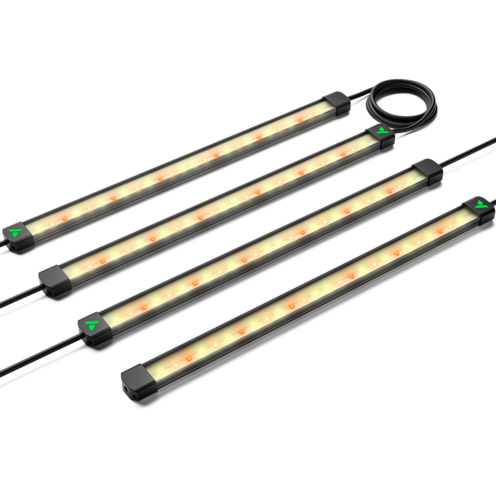 LumaRay Side Lights (4-Bar), Full Spectrum LED Bar Lights, SGS
