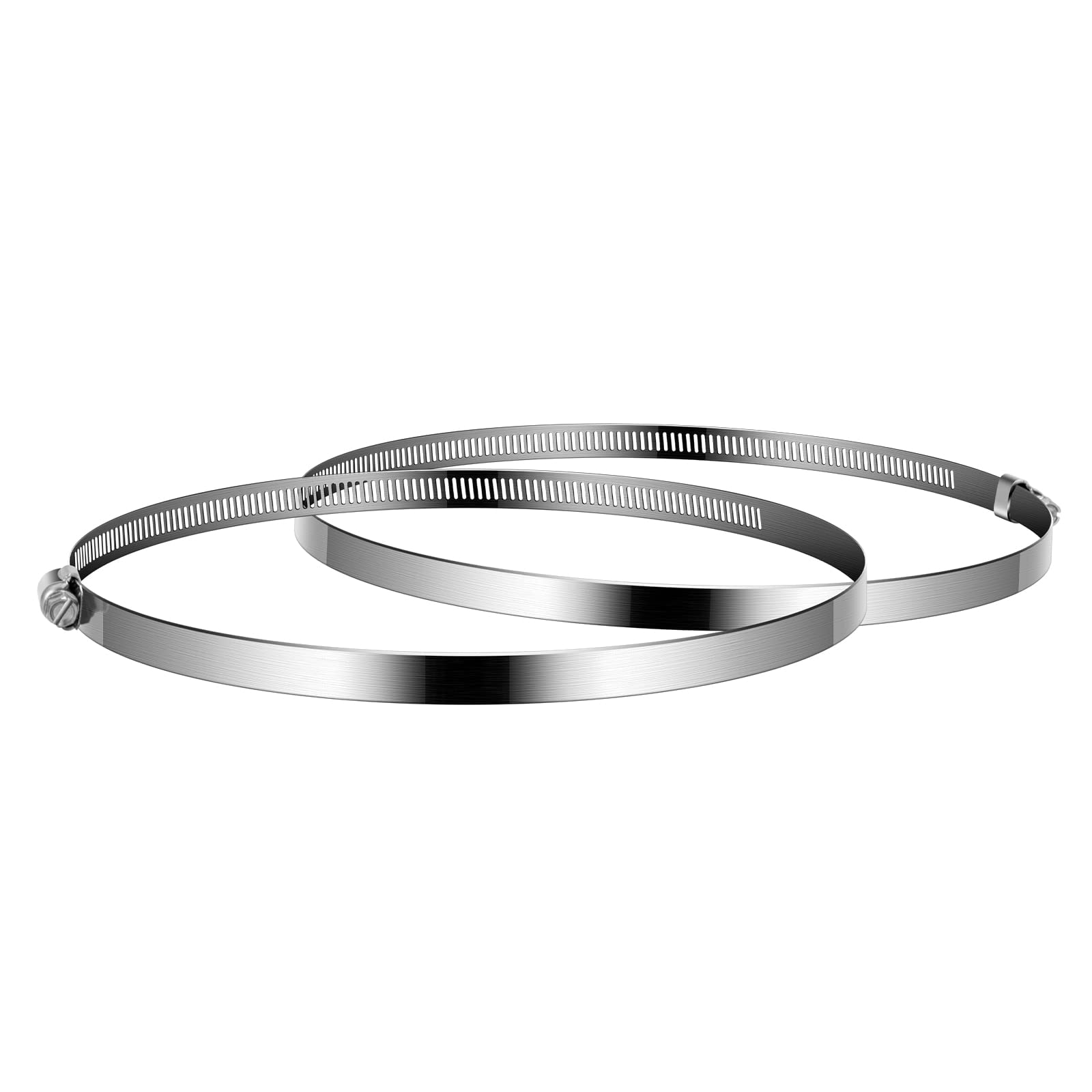 Vivosun Stainless Steel Air Ducting Clamps 4 6 8 12 Inch Adjustable 