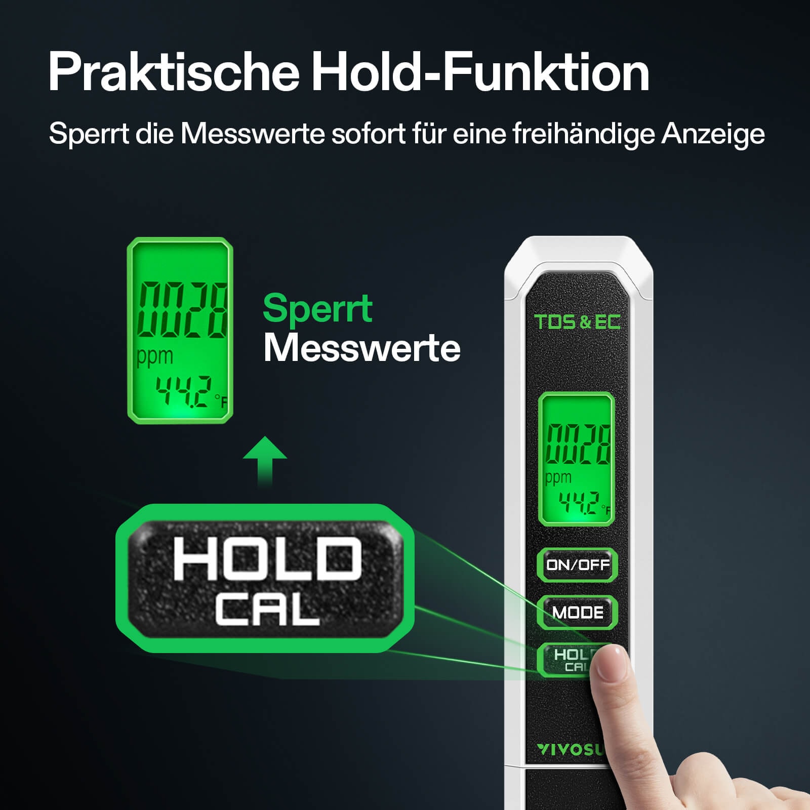 2 In 1 Tds Waterkwaliteit Tester Ec Zuiverheid Wat... – Vicedeal