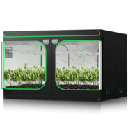 Grow Tent 10x10 S108, High Reflective Mylar with 1680D Oxford Canvas & Heavy-Duty Metal Support 120"x120"x80"