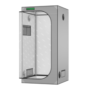 Gray Grow Tent 3x3 G336, 2-4 Plants Use, High Reflective Mylar, 36″ x 36″ x 72″, For Indoor Plants Growing