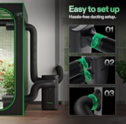 AeroLush C08 Intelligent Air Conditioner, 4-in-1 Function, with Temperature & Humidity Sensor Probe