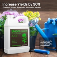 Bloom Juice (0-6-4), Flowering Supplement Liquid Fertilizer for Flowering Stage, 32 Ounces